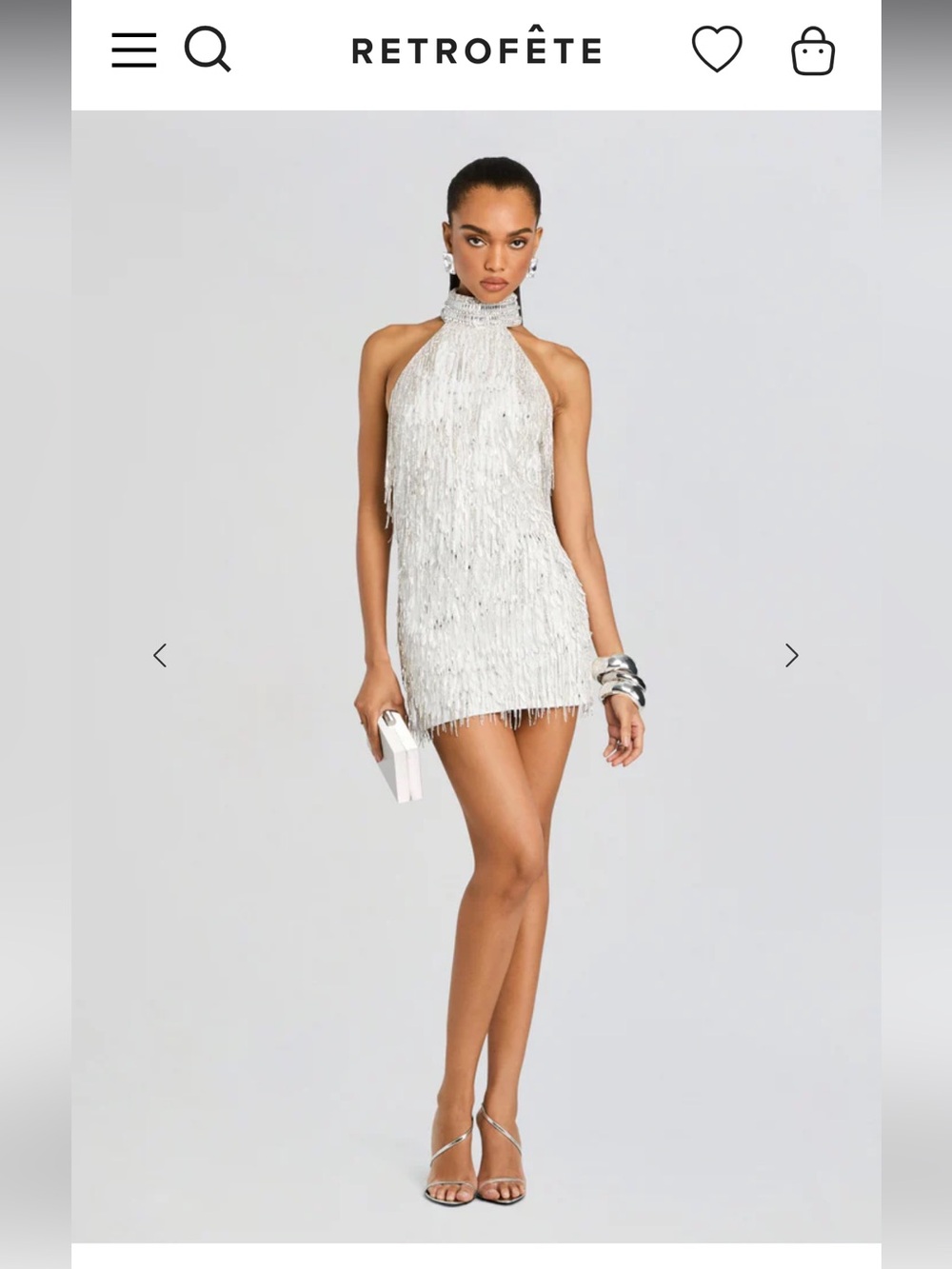 Retrofete Tori Embellished Dress - SOLD OUT ONLINE